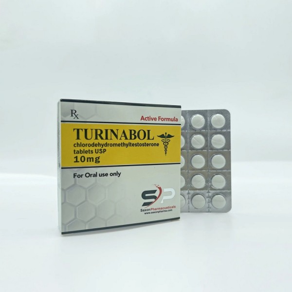 Turinabol 10mg / 50 tabs Saxon Pharmaceuticals