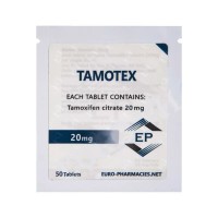 Tamotex (Tamoxifen) – 20mg/tab – 50 tab/bag EU Euro-Pharmacies