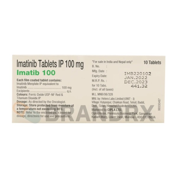 Imatib 100 mg Cipla