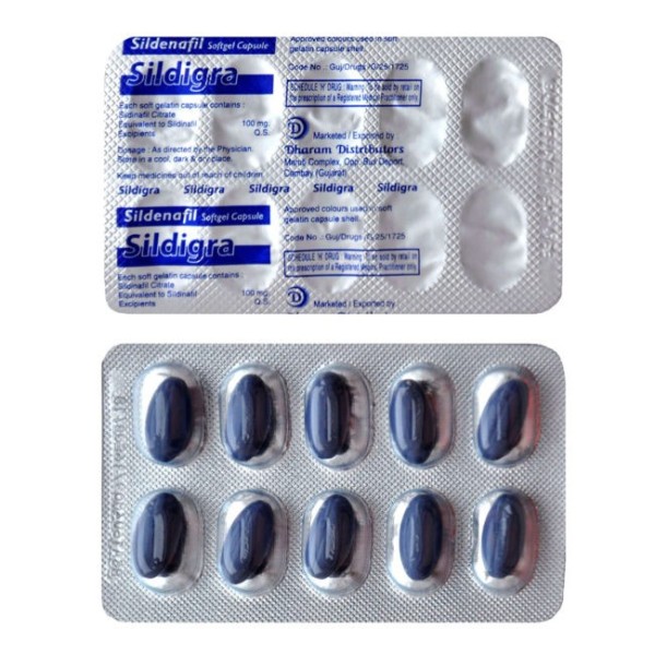 Sildigra Softgel 100mg Centurion Laboratories