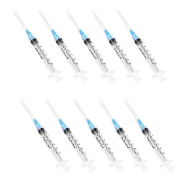 Syringes 3ml 1.5in 10 Piece cRowX Labs